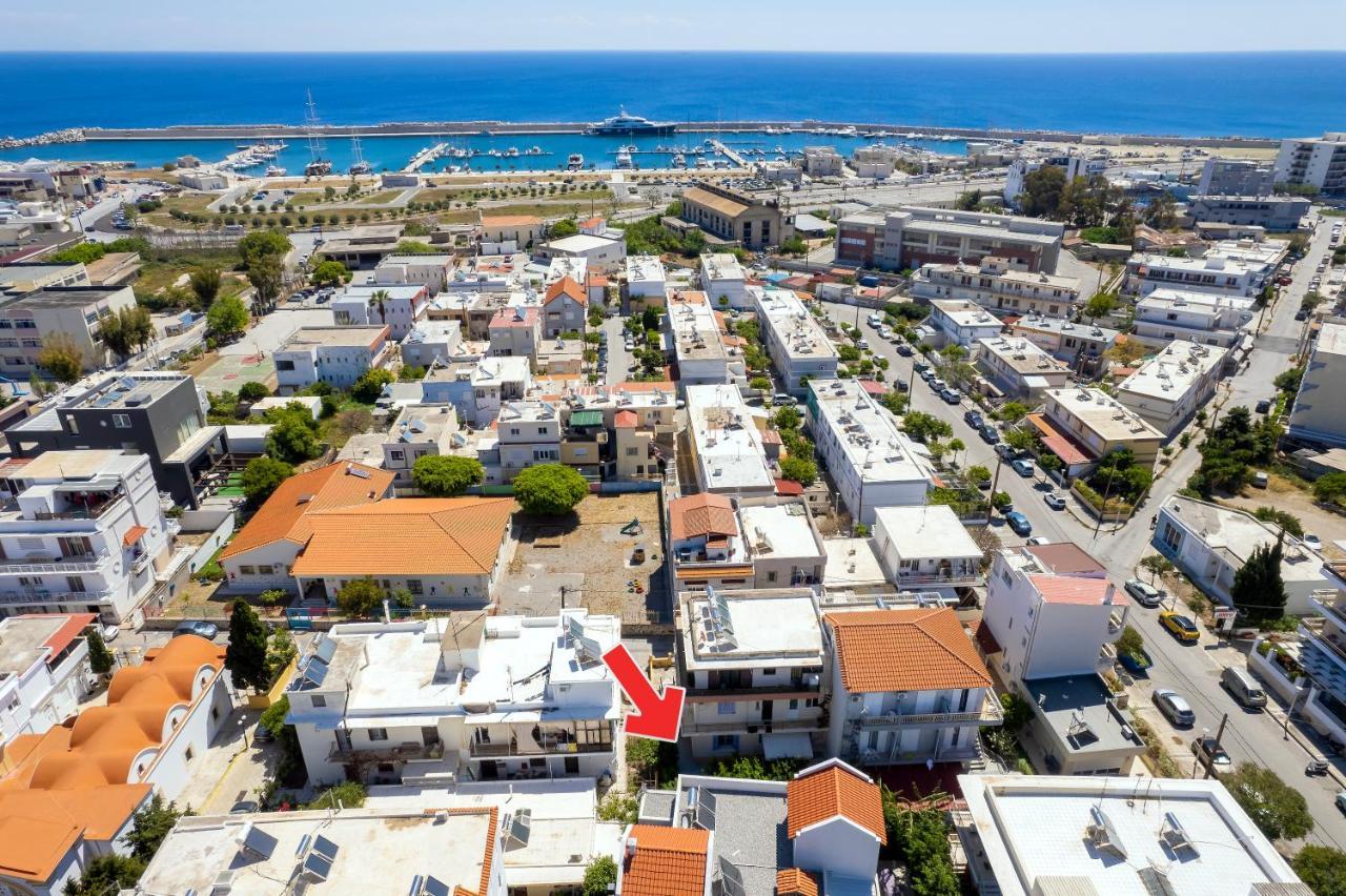 Eddy'S Apartment Rhodes City Exterior foto